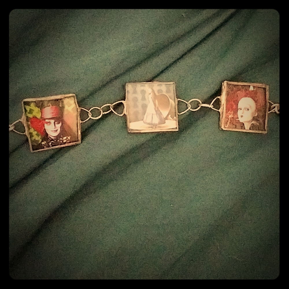 Alice in Wonderland bracelet